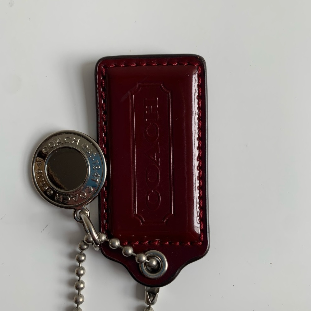 Extra Large Coach Burgundy Shoulder Bag or Cross Body - Picture 8 of 13